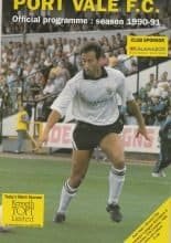 Port Vale v Bristol City   27-Oct-1990