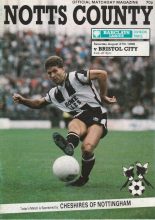 Notts County v Bristol City  27-Aug-1988