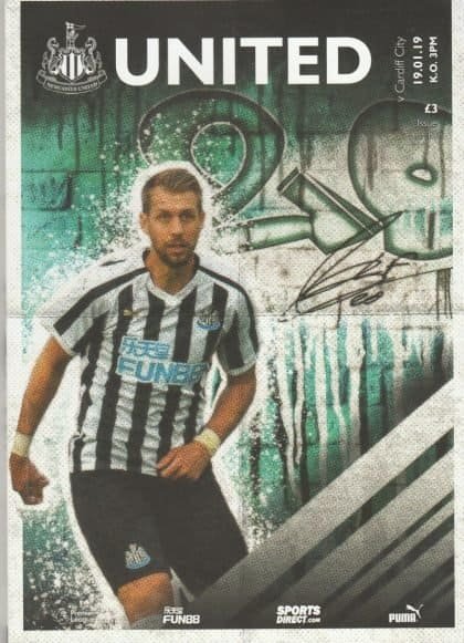 Newcastle United v Cardiff City  19-Jan-2019