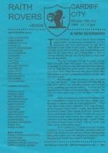 Raith Rovers v Cardiff City  19-Jul-1999