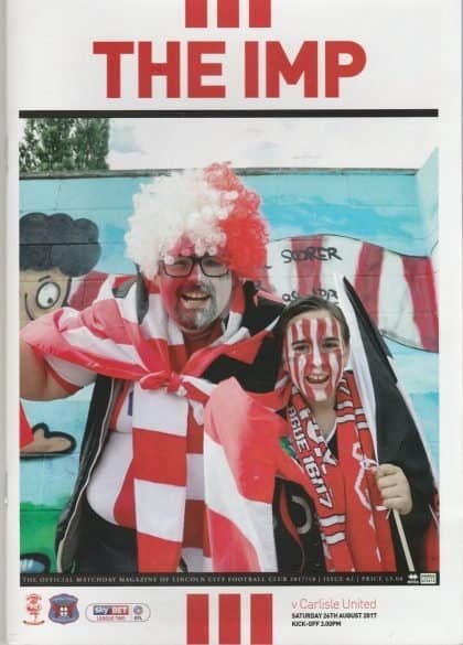 Lincoln City v Carlisle United  26-Aug-2017