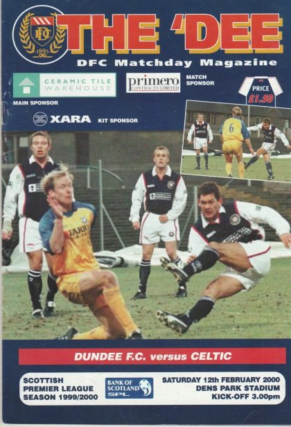 Dundee v Glasgow Celtic 12-Feb-2000