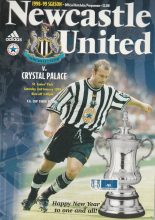 Newcastle United v Crystal Palace 02-Jan-1999