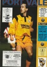 Port Vale v Exeter City 16-Mar-1993