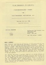 Farnborough Town v Tottenham Hotspur XI  30-Jul-1988