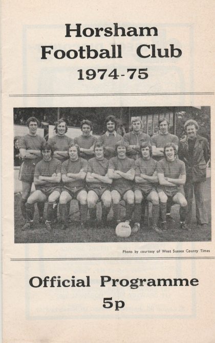 Horsham v Finchley 11-Jan-1975