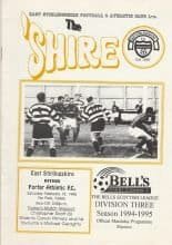 East Stirling v Forfar Athletic 18-Feb-1995