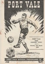 Port Vale v Grimsby Town 02-Mar-1957