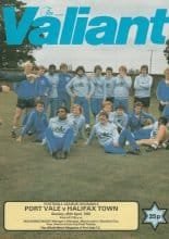Port Vale v Halifax Town 26-Apr-1981