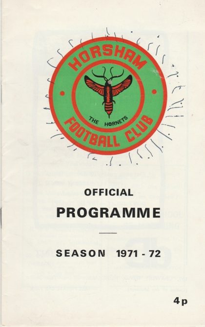 Horsham v Harlow Town  15-Apr-1972