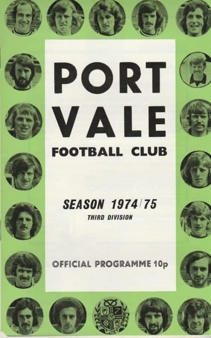 Port Vale v Hereford United 21-Sep-1974