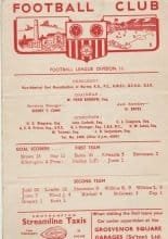 Southampton v Hull City 17-Feb-1951