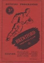 Brentford v Hull City 26-Dec-1949