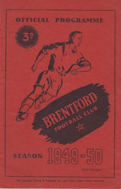 Brentford v Hull City 26-Dec-1949