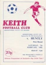 Keith v Huntly  07-Feb-1981