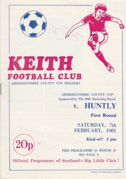 Keith v Huntly  07-Feb-1981