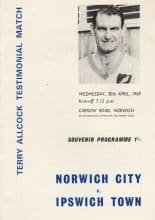 Norwich City v Ipswich Town 30-Apr-1969