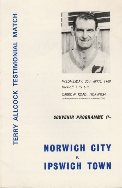 Norwich City v Ipswich Town 30-Apr-1969