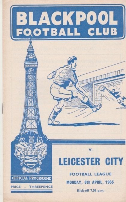 Blackpool v Leicester City 08-Apr-1963