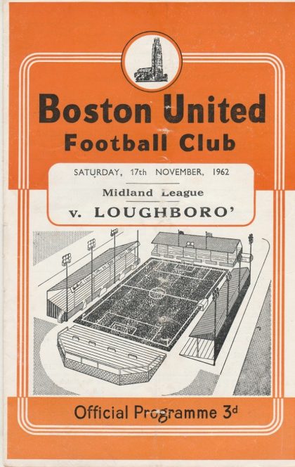 Boston United v Loughborough United  17-Nov-1962