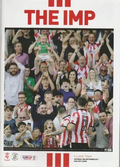 Lincoln City v Luton Town  02-Sep-2017