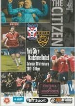 York City v Maidstone United  11-Feb-2017