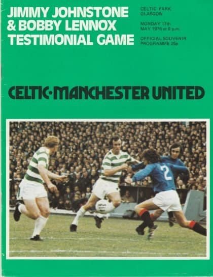 Glasgow Celtic v Manchester United 17-May-1976