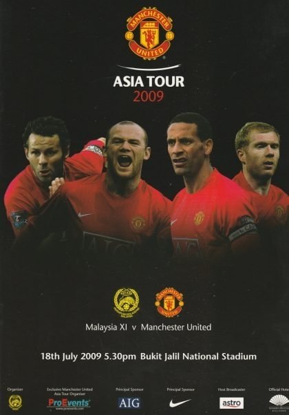 Malaysia XI v Manchester United 18-Jul-2009