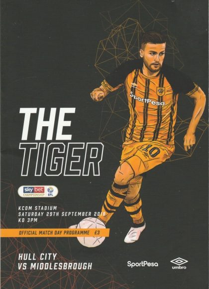Hull City v Middlesborough 29-Sep-2018