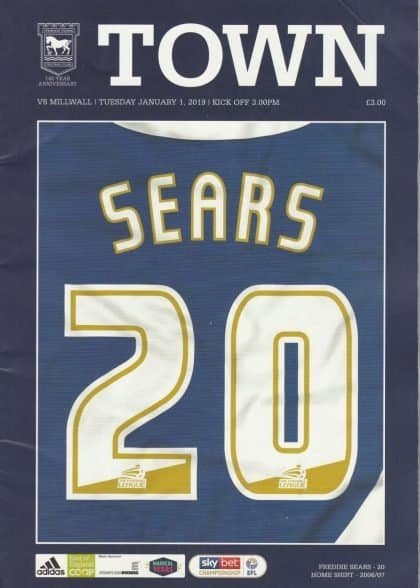 Ipswich Town v Millwall 01-Jan-2019