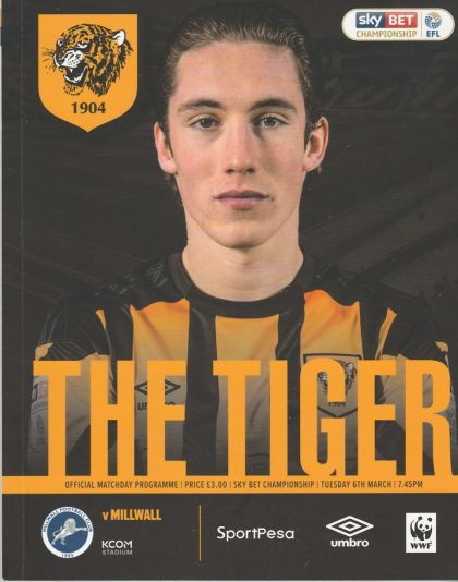 Hull City v Millwall 06-Mar-2018