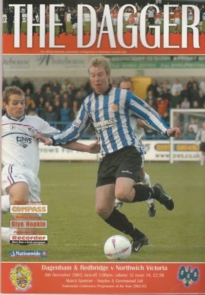 Dagenham & Redbridge v Northwich Victoria  06-Dec-2003