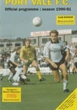 Port Vale v Notts County 01-Oct-1990