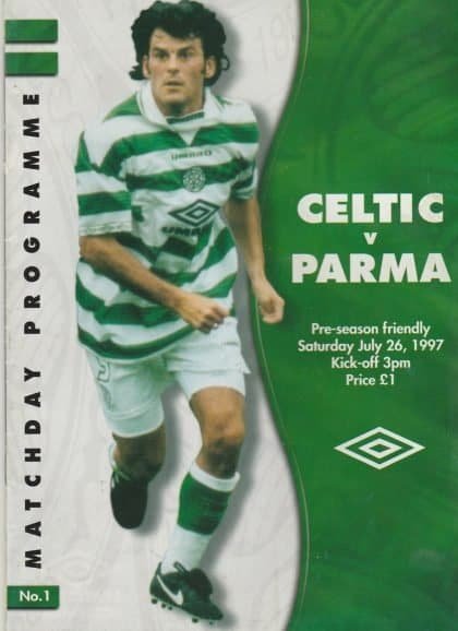 Glasgow Celtic v Parma AC   26-Jul-1997