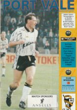 Port Vale v Plymouth Argyle 17-Oct-1992