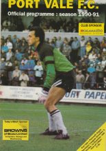 Port Vale v Plymouth Argyle 01-Dec-1990