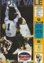 Port Vale v Preston North End 06-Apr-1993