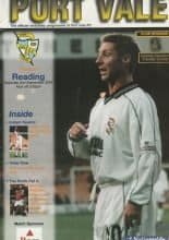 Port Vale v Reading 02-Sep-2000
