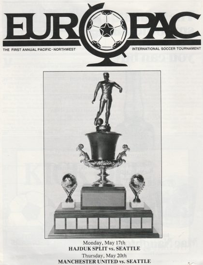 Seattle Sounders v Manchester United  20-May-1982