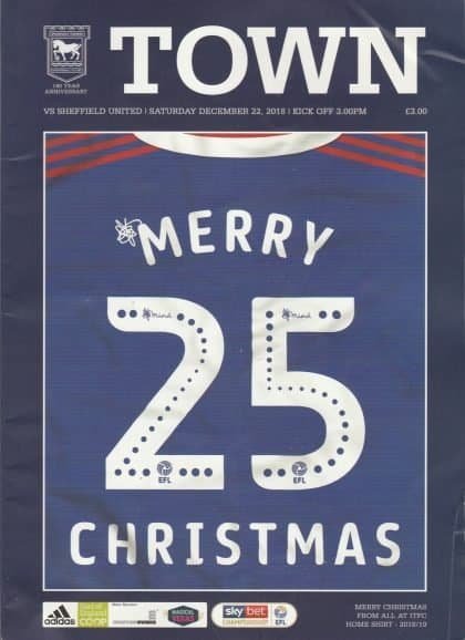 Ipswich Town v Sheffield United 22-Dec-2018