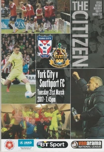 York City v Southport 21-Mar-2017