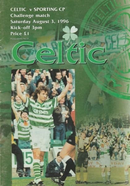 Glasgow Celtic v Sporting Lisbon   03-Aug-1996