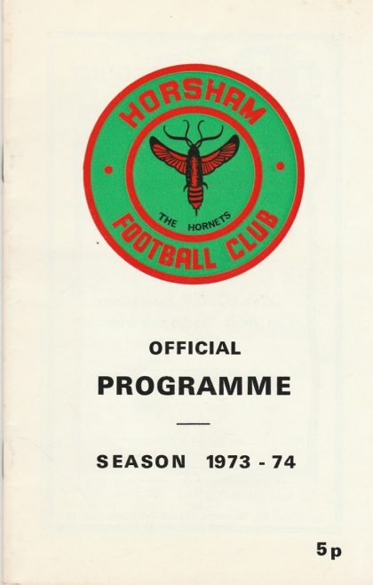 Horsham v Staines Town  07-May-1974