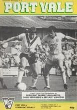 Port Vale v Stockport County 02-Oct-1982