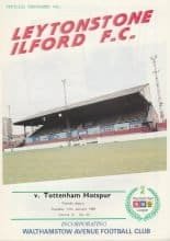 Leytonstone & Ilford v Tottenham Hotspur 12-Jan-1989