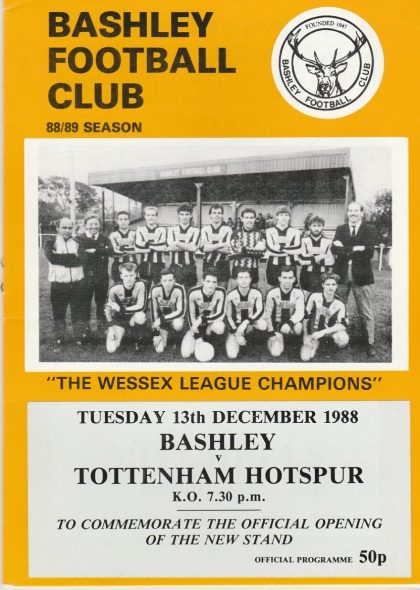 Bashley v Tottenham Hotspur  13-Dec-1988