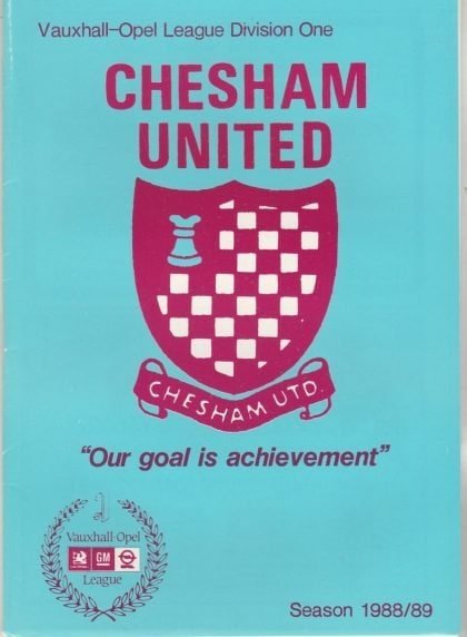 Chesham United v Tottenham Hotspur  13-Aug-1988