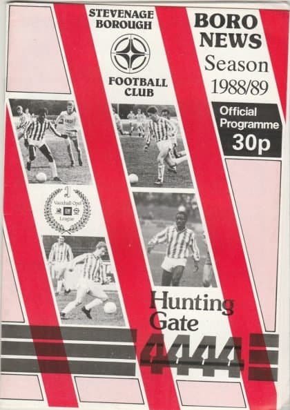 Stevenage Borough v Tottenham Hotspur 24-Jan-1989