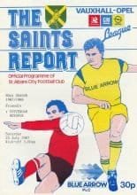 St Albans City v Tottenham Hotspur   25-Jul-1987