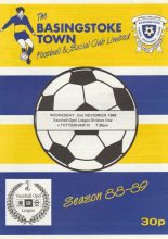 Basingstoke Town v Tottenham Hotspur XI   02-Nov-1988
